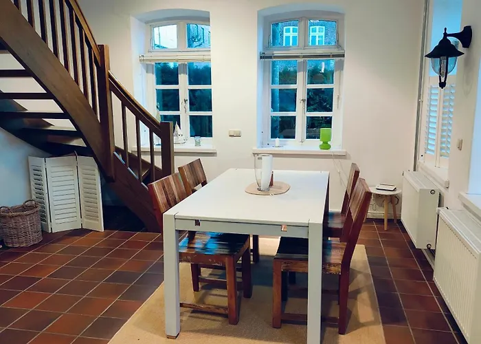 Сasa de vacaciones Schleusenwaerterhaus Am Ostedeich